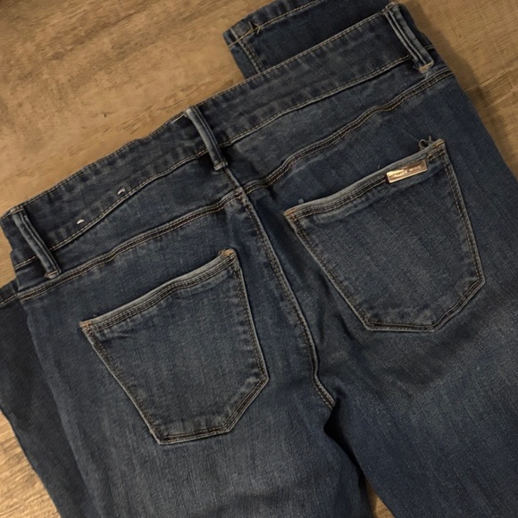 Women's WHBM Dark Blue Skinny Jeans - Picture 12 of 13